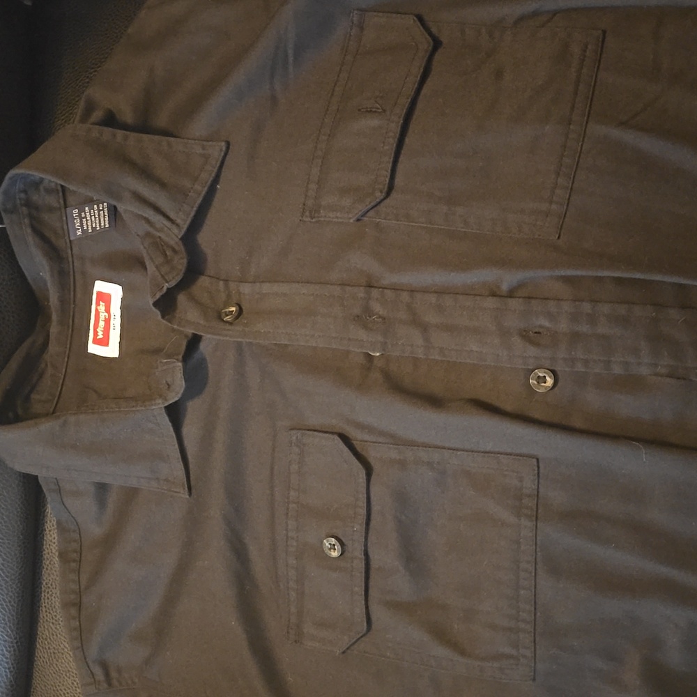 Black Wrangler button down xl